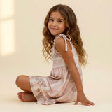 Pink Sands Heirloom Shoulder Tie Dress