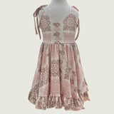 Pink Sands Heirloom Shoulder Tie Dress