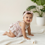 Pink sands | Heirloom Thin strap Onesie