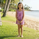 Berry Heirloom Haleiwa Romper - Sweet Sweet Honey Hawaii