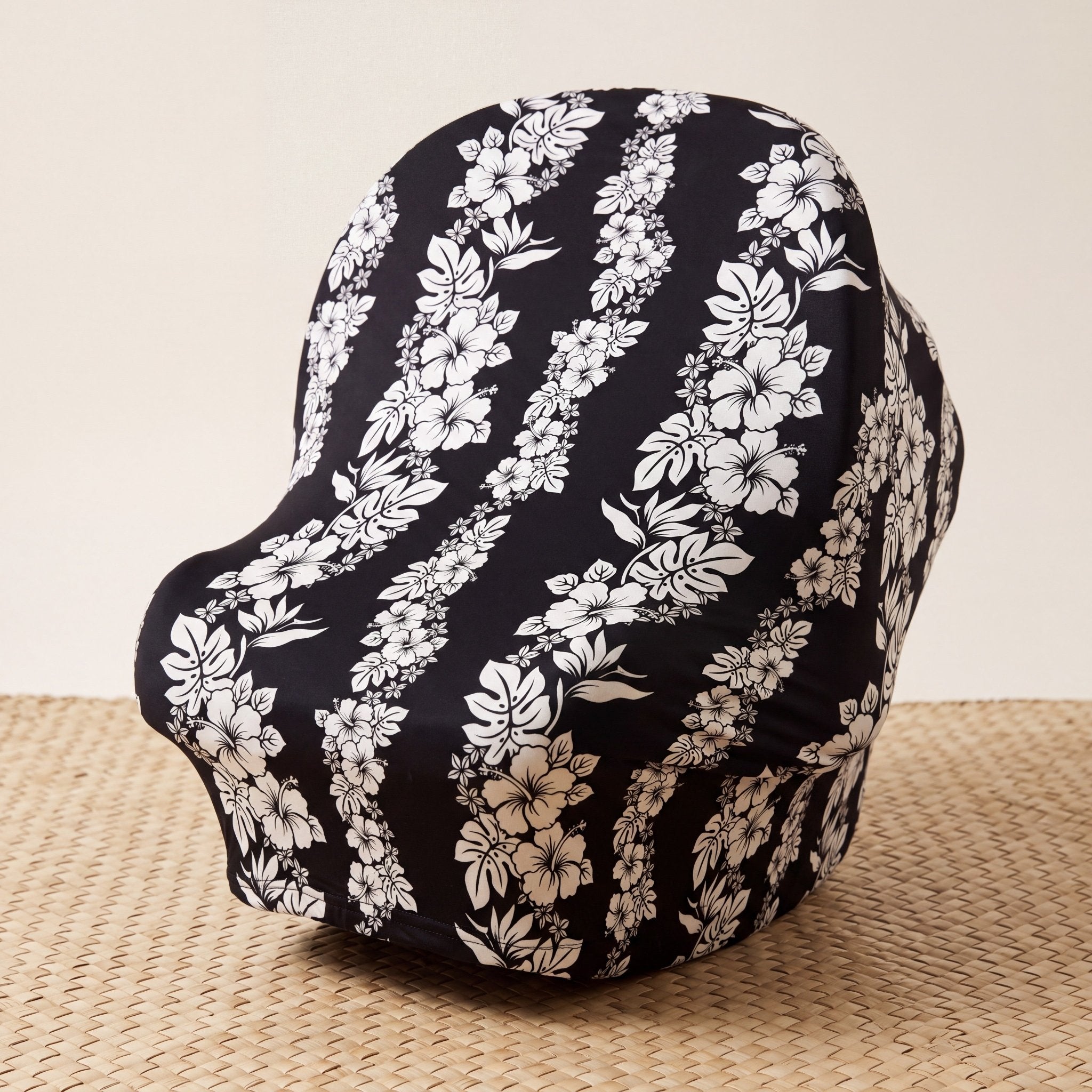 Black Mauna Lani Car Seat Cover - Sweet Sweet Honey Hawaii