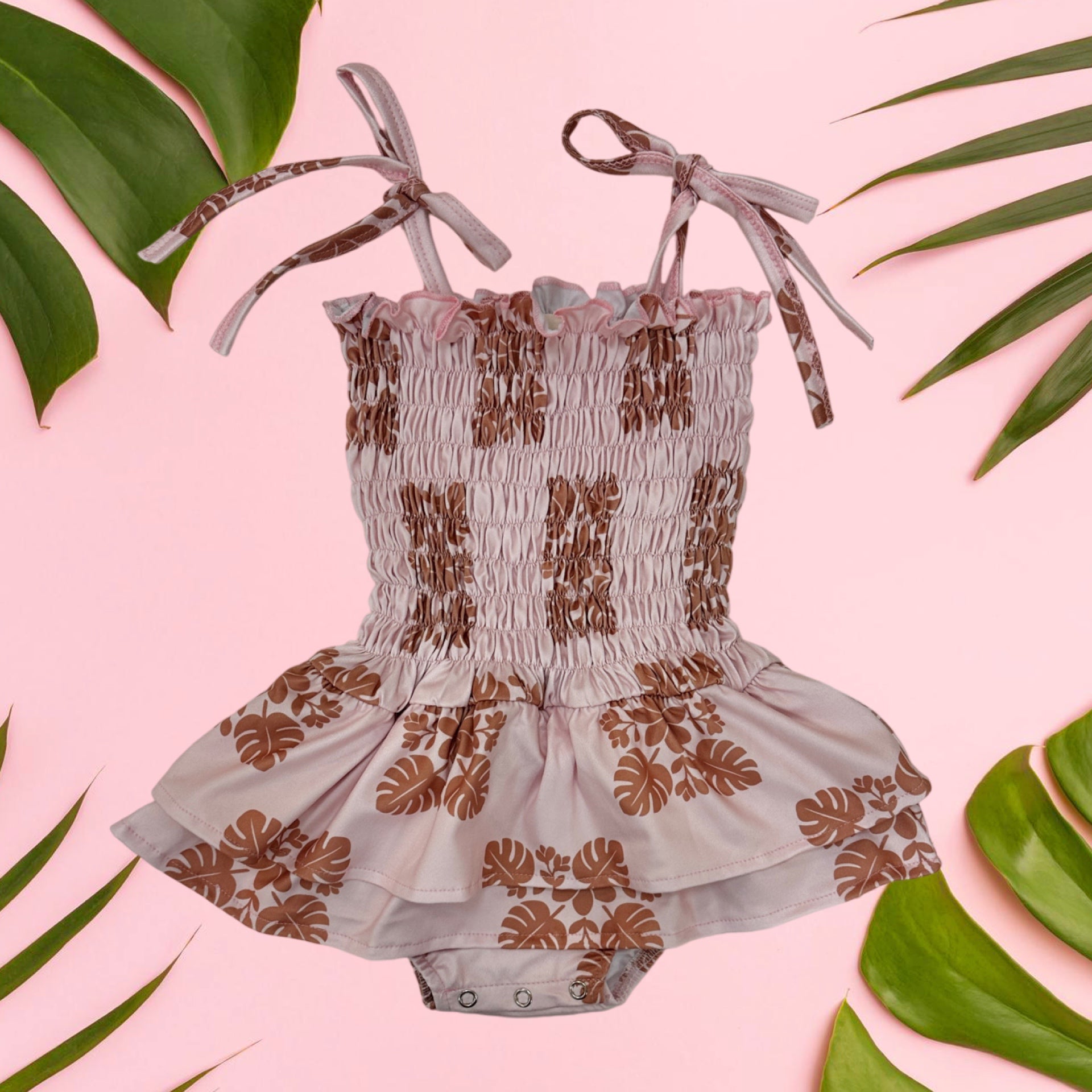 Blush | Heirloom Melody Romper - Sweet Sweet Honey Hawaii