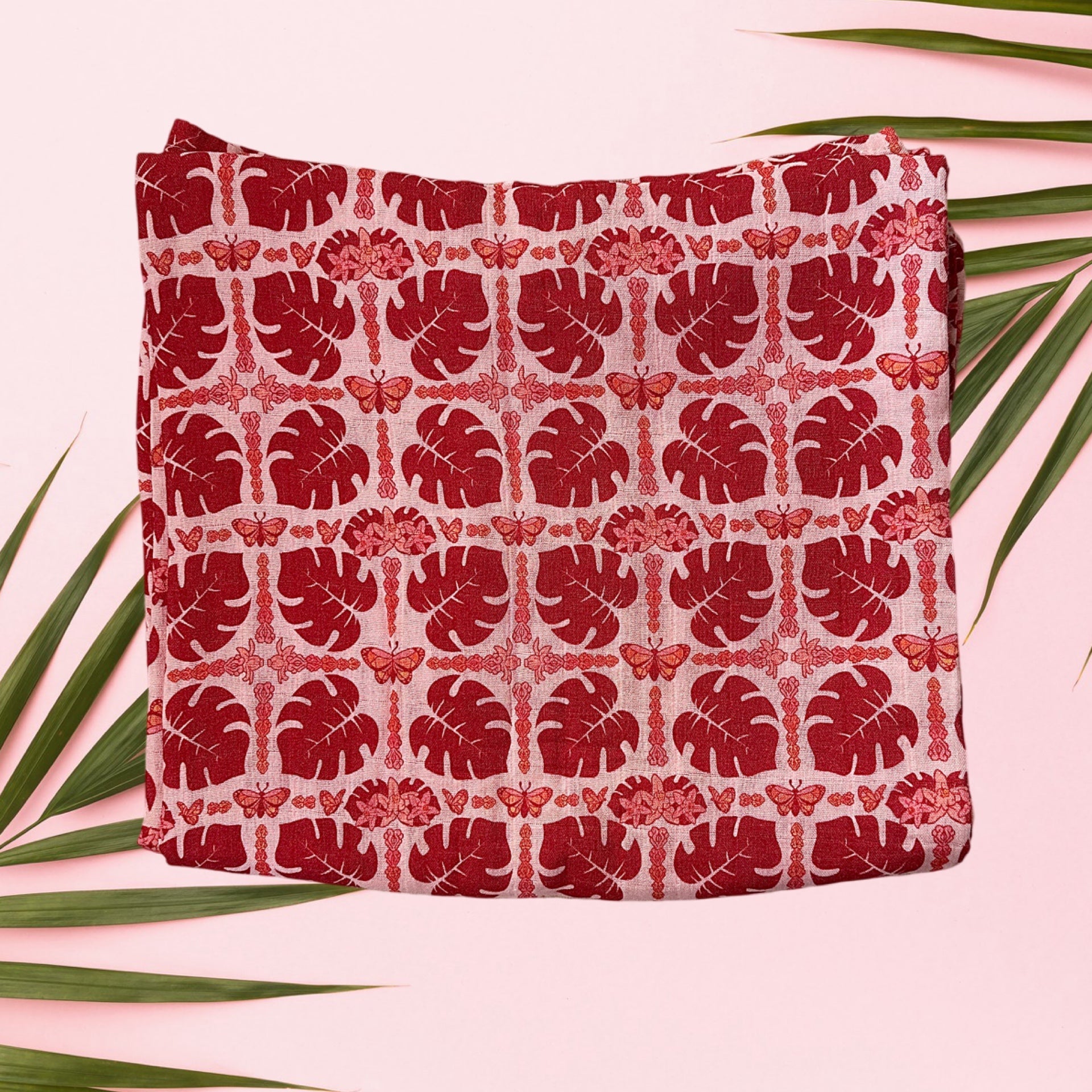 Butterfly Bamboo Swaddle Blanket - Sweet Sweet Honey Hawaii
