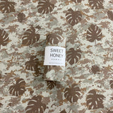 Digital Camo Monstera Swaddle Blanket - Sweet Sweet Honey Hawaii