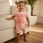 Hibiscus Quilt Jumpsuit (pink) - Sweet Sweet Honey Hawaii