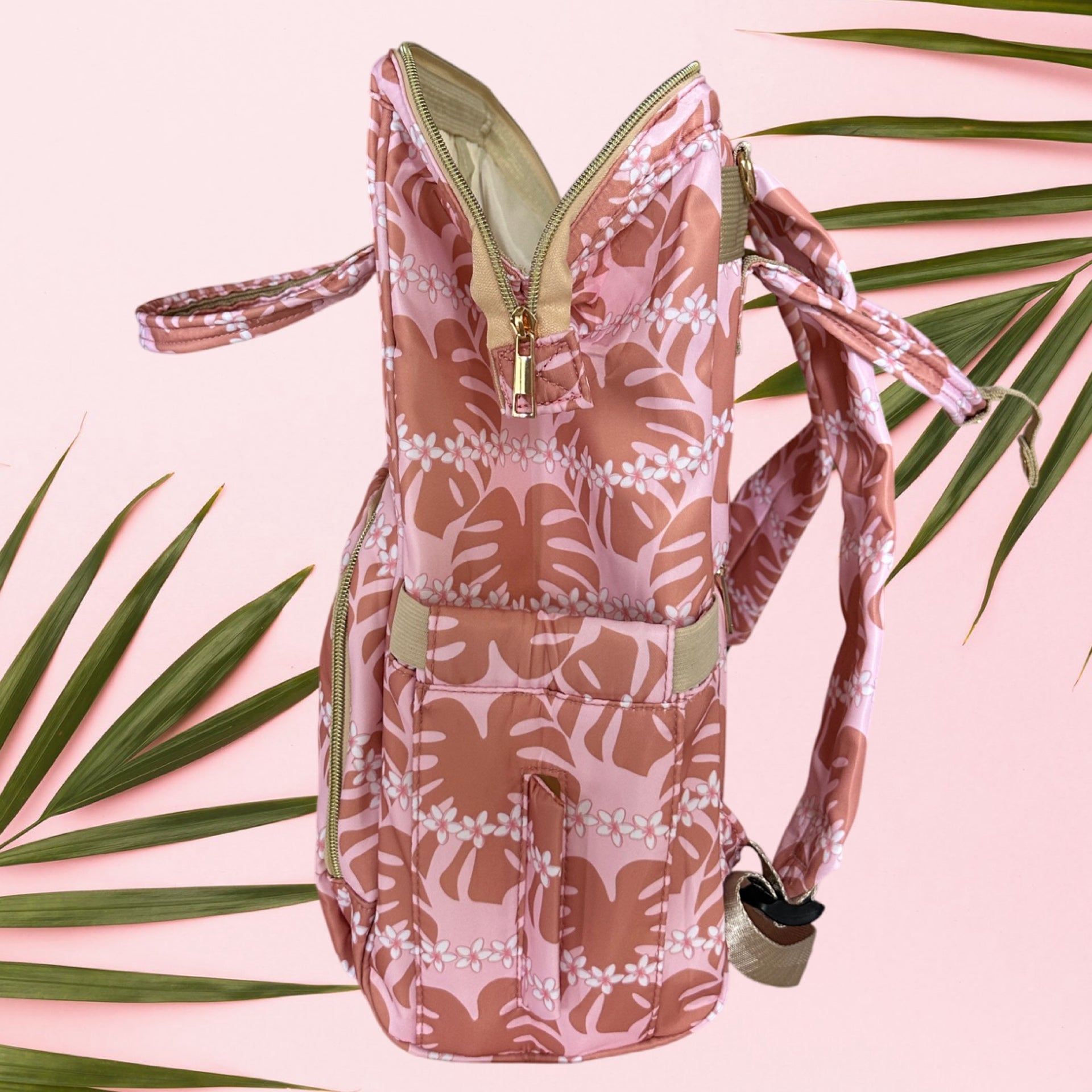 Kanani Diaper Backpack - Sweet Sweet Honey Hawaii