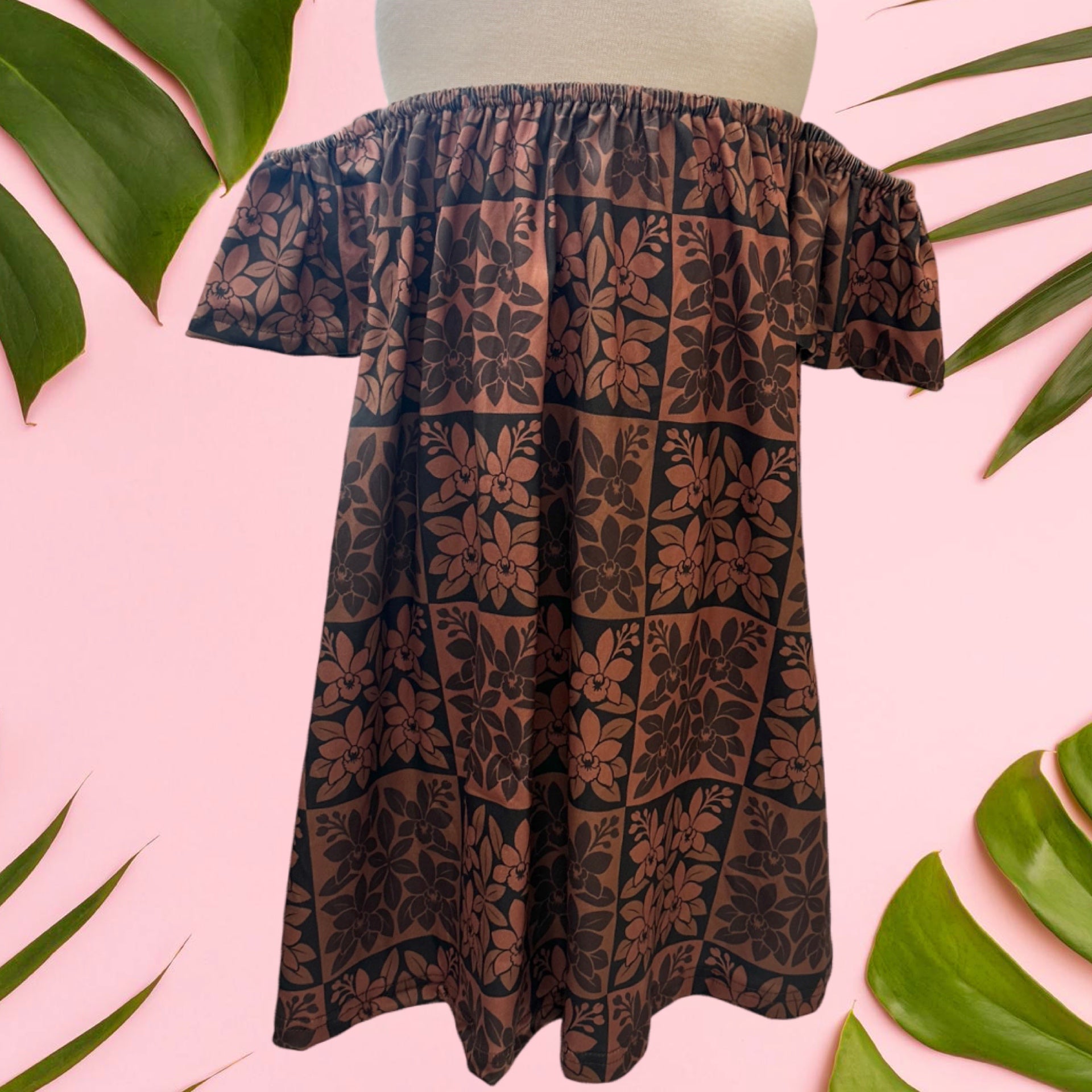 Orchid | Heirloom Off the Shoulder Dress - Sweet Sweet Honey Hawaii