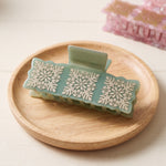 Quilt Claw Clip - Sweet Sweet Honey Hawaii