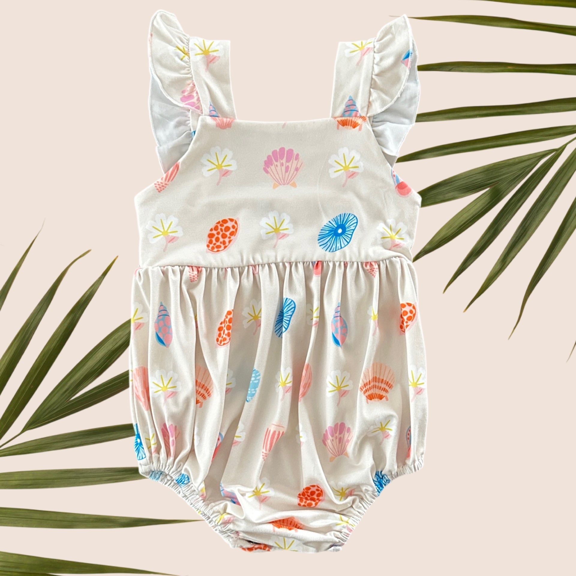 Seashell Emma onesie - Sweet Sweet Honey Hawaii