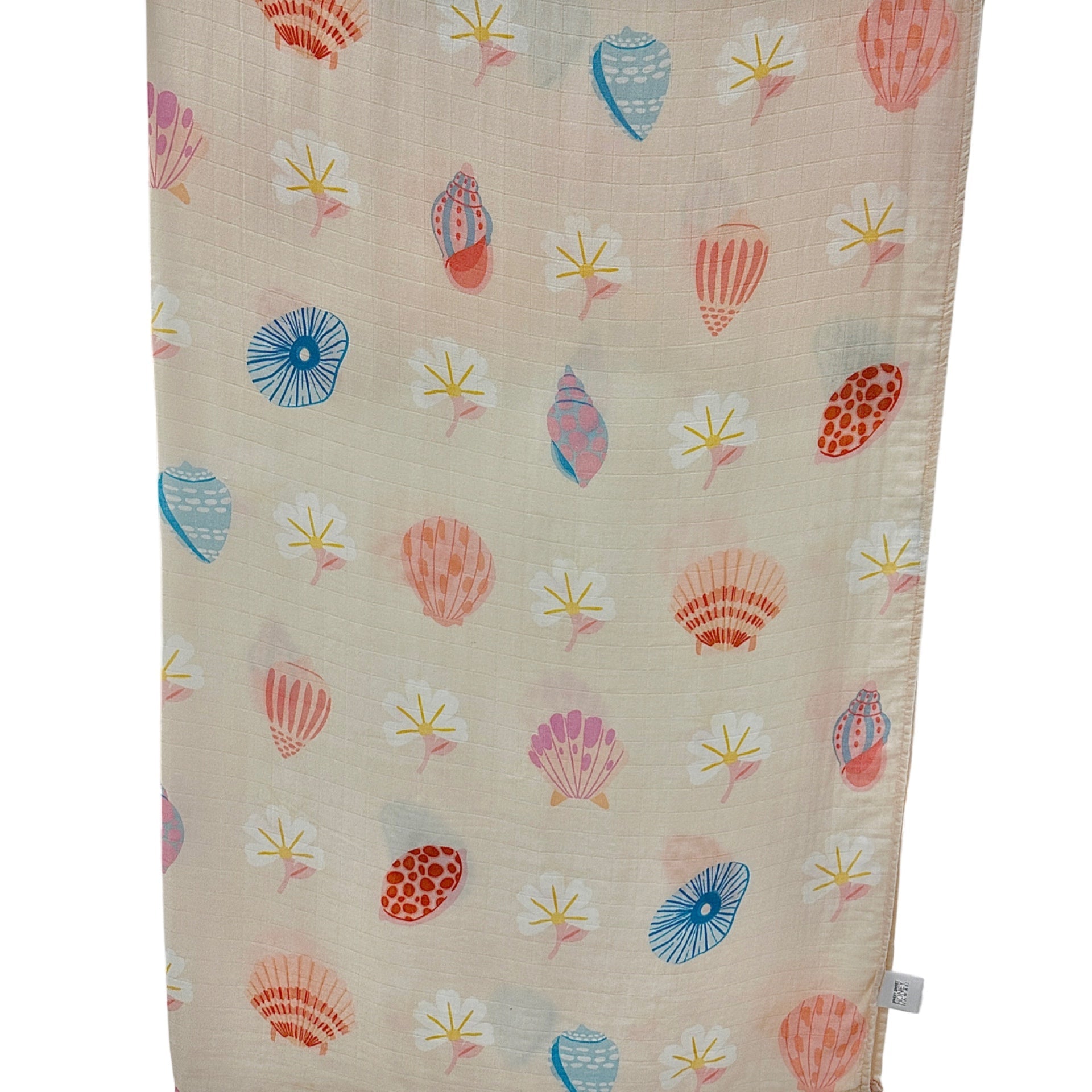 Seashell Swaddle Blanket - Sweet Sweet Honey Hawaii