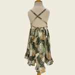 Tropical Monstera stella Dress - Sweet Sweet Honey Hawaii